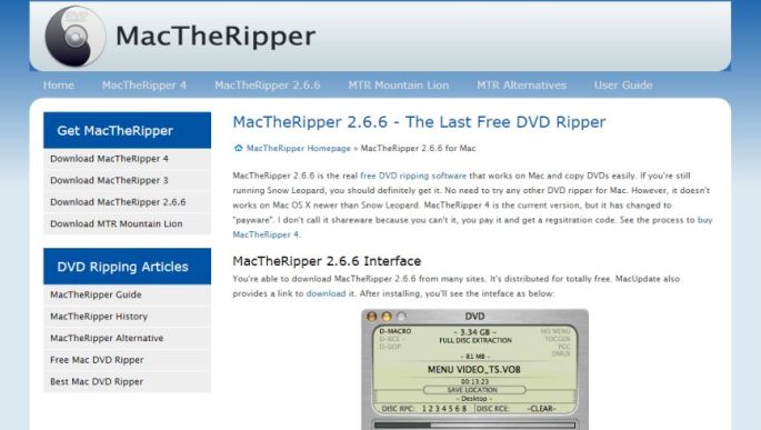 free dvd ripper for mac leopard
